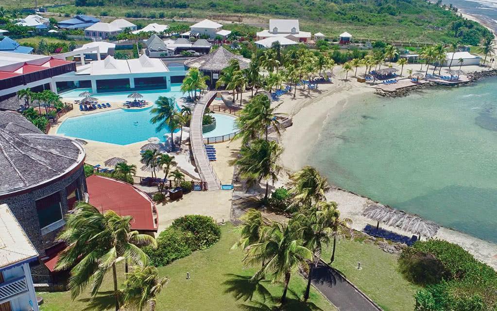 Romantique Et Bel Appartement En Bord De La Mer, Piscine Surveillee Et Belle Plage A 50M Saint-Francois  Eksteriør billede